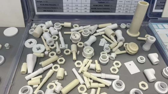 1100-1300 HV Resistenza flessibile Zirconia Ceramica anello tubo