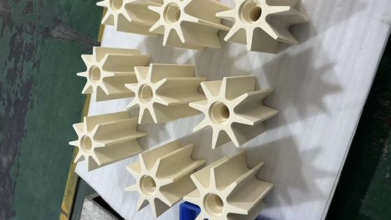 25w/mk Conduttività termica Ceramica di ossido di allumina bianco/giallo con lunga durata