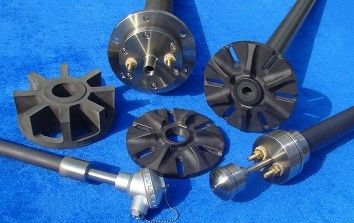 Si3N4 Nitruro di silicio Materiale ceramico per tubo e rotore di degassamento dell'alluminio fuso Rimuovere l'idrogeno dall'alluminio fuso