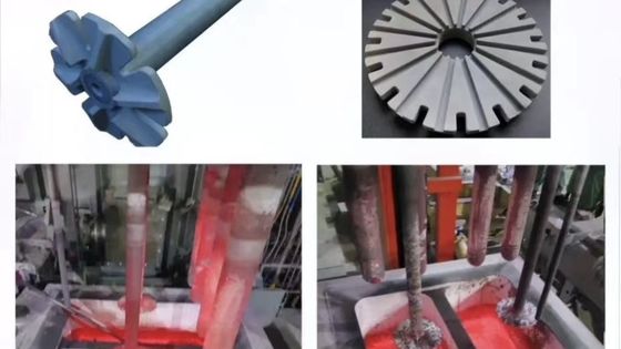 Nitruro di silicio ceramica utilizzata tubo di protezione di riscaldamento liquido di alluminio fuso e tubo di protezione di bruciatore di gas nell'industria metallurgica come alluminio piombo zinco