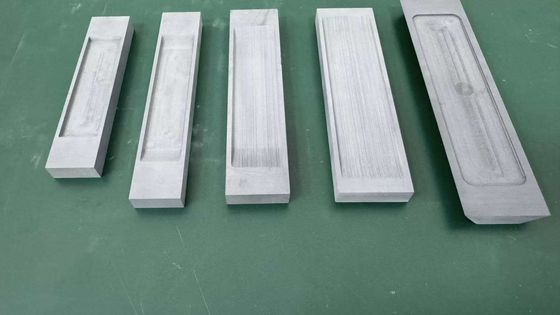 Barca in ceramica rettangolare personalizzata per il bronzatura e il rivestimento laser anti-falsificazione del logo
