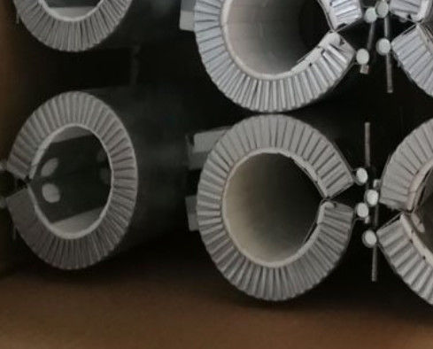 La ceramica bianca della steatite per il livello elettrico dell'isolamento dei radiatori di banda ha isolato
