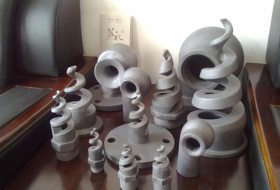 La spirale sic ceramica della ceramica del carburo di silicio dota la buona resistenza all'usura d'un polverizzatore