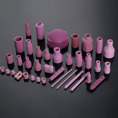 componenti ceramiche degli ugelli dell'allumina 15000v per Tig Welding Torches Wear Resisting