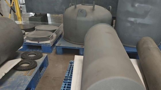 Tubo di processo SIC per processi quali il processo di ossidazione di ricottura per semiconduttori e diffusione fotovoltaica